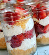 (6) Classic Strawberry Cheesecake Jar